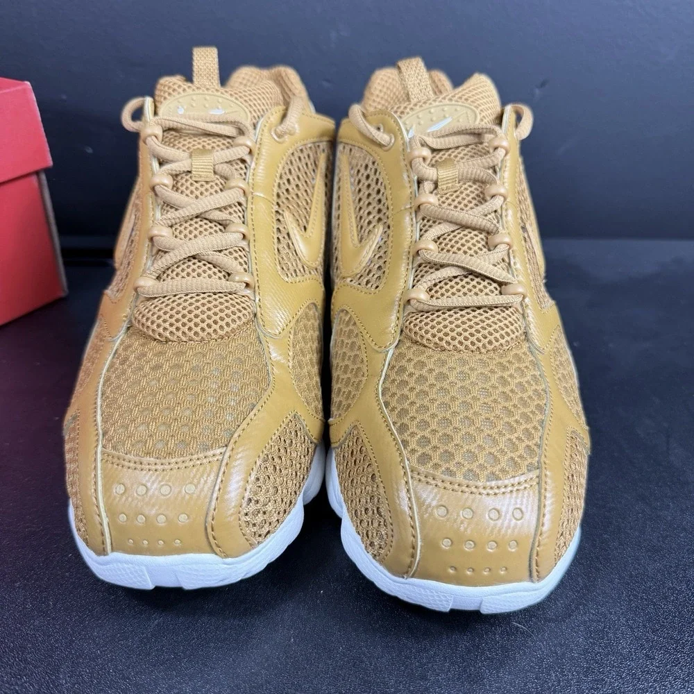 Nike Air Zoom Spiridon Cage 2 Men's Size 11 Wheat/White-Sail HQ3552-799 Sneakers